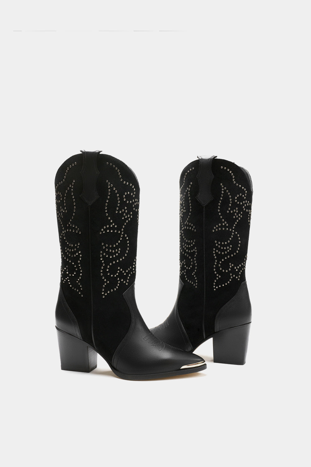 BOTAS WESTERN CON TACÓN PARA MUJER